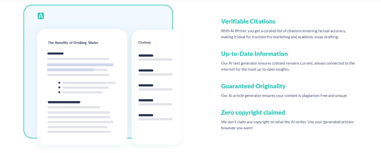 Source: AI-Writer AI WRITER HOME 1