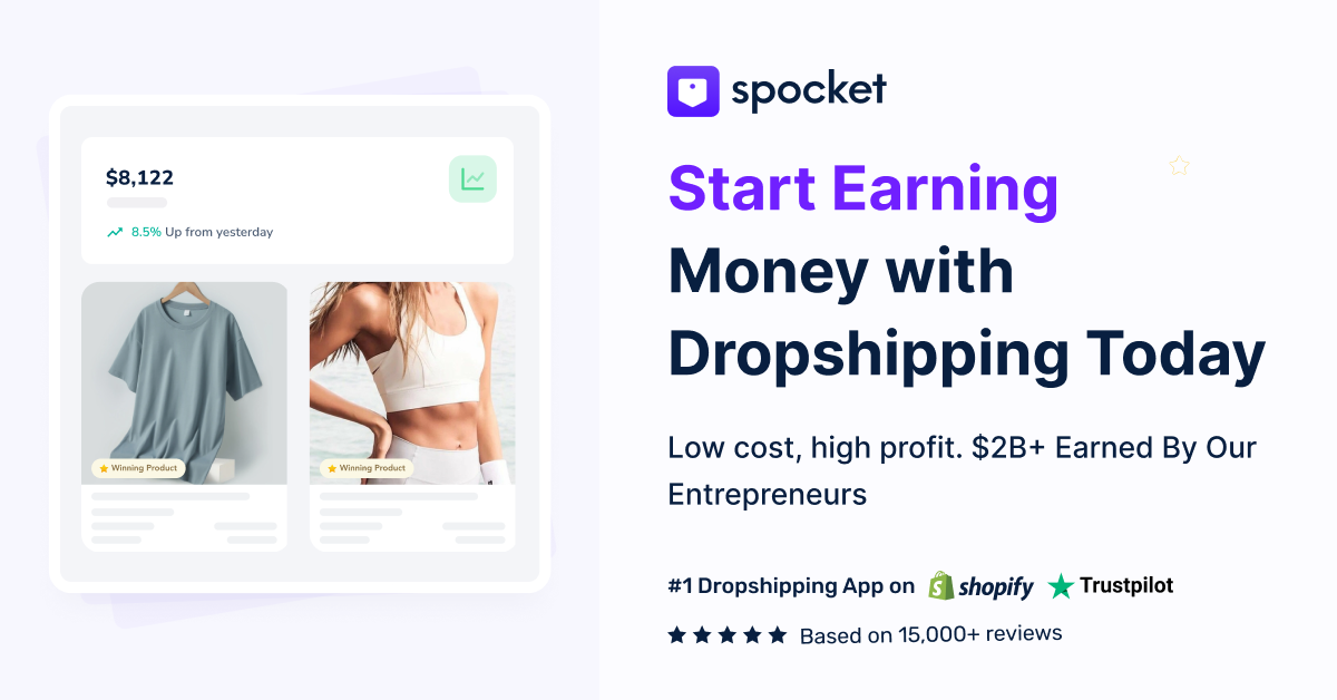 Source: Spocket Best dropshipping tools for beginners with Spocket AI